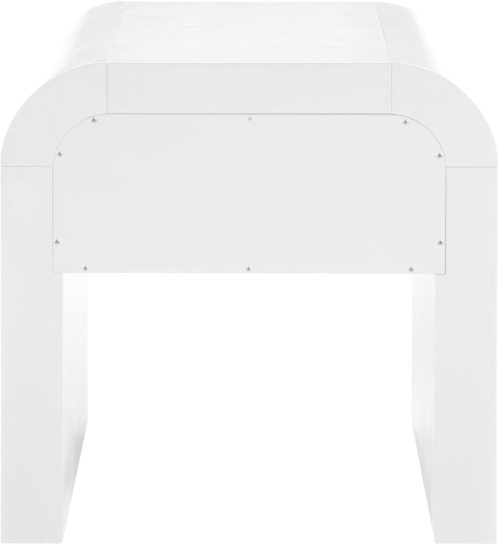 Artisto White End Table - Ella Furniture