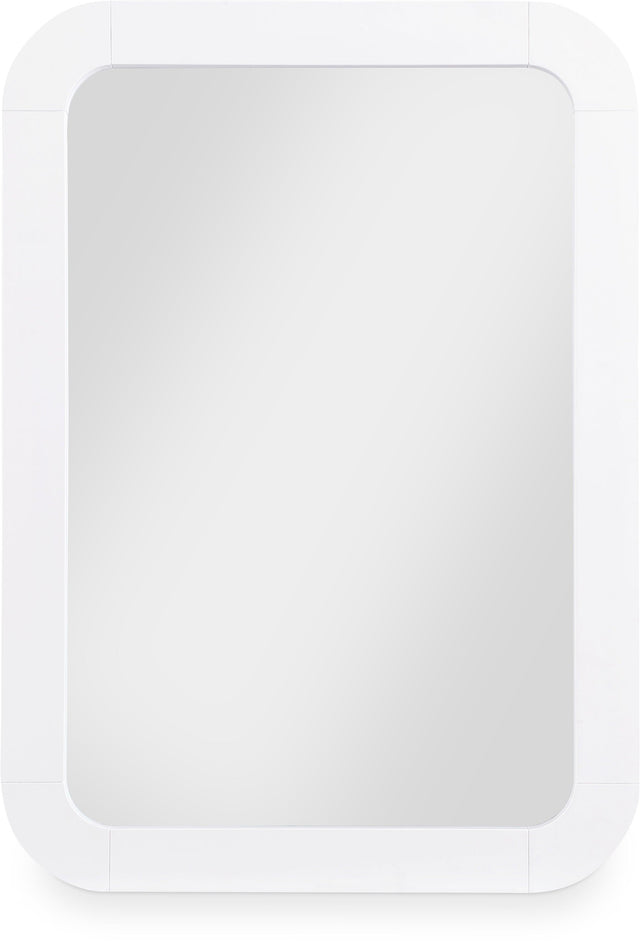 Artisto White Mirror - Ella Furniture