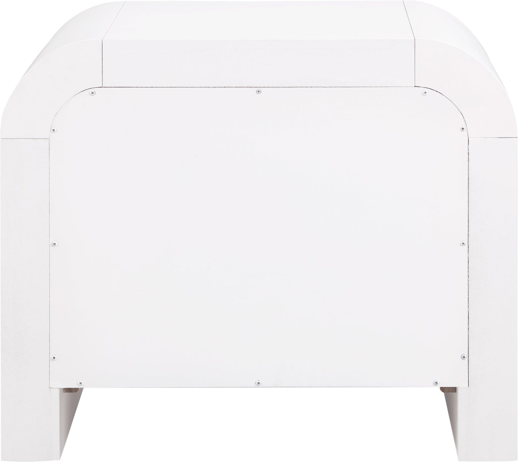 Artisto White Nightstand - Ella Furniture