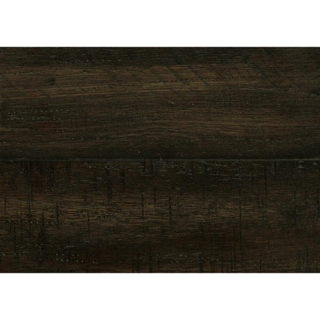 Cardano Driftwood Charcoal Acacia Veneer Wood And Engineered Wood Bookcase 3 Upper Open Shelves - Ella Furniture