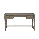 Cardano Light Brown Driftwood Transitional Acacia Veneer, Wood And Engineered Wood Writing Desk - Ella Furniture