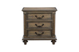 Rachelle Gray Modern Contemporary Solid Wood Velvet Upholstered Tufted Sleigh Bedroom Set - Ella Furniture