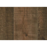Ellendale Rustic Mahogany And Dark Ebony Faux-wood Veneer, Wood And Engineered Wood Full Bed - Ella Furniture