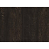 Ellendale Rustic Mahogany And Dark Ebony Embossed Modern Wood, Engineered Wood Youth Twin Panel Bed - Ella Furniture