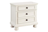 Laurelin White Modern Contemporary Transitional Solid Wood Sleigh Storage Bedroom Set - Ella Furniture