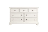 Laurelin White Modern Contemporary Transitional Solid Wood Sleigh Storage Bedroom Set - Ella Furniture