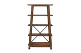Holverson Gunmetal Modern Contemporary Industrial Solid Wood And Metal Storage Tv Stand - Ella Furniture