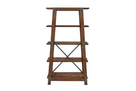Holverson Gunmetal Modern Contemporary Industrial Solid Wood And Metal Storage Tv Stand - Ella Furniture