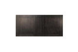Begonia Grayish Brown Finish Solid Wood Fabric Upholstery Seat Rectangular Dining Room Set - Ella Furniture