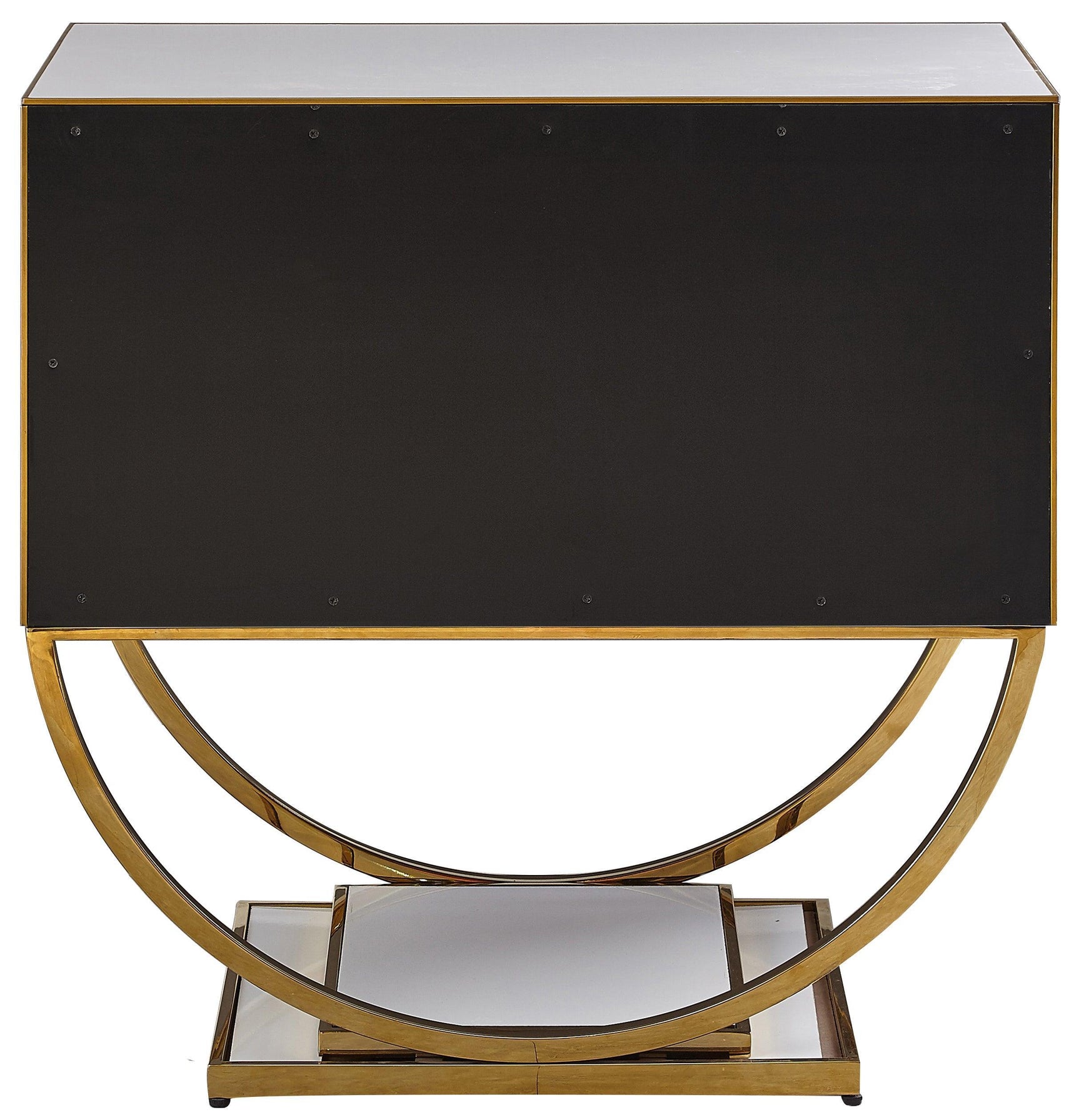 Alyssa Gold Side Table 806 - Ella Furniture