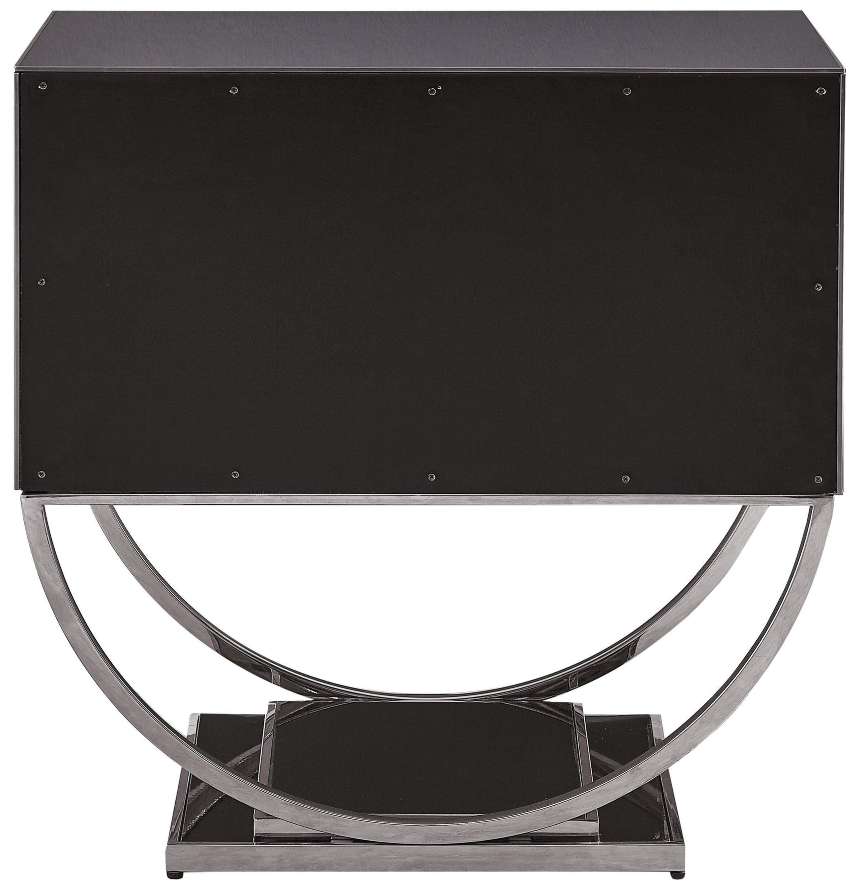 Alyssa Silver Side Table - Ella Furniture