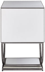 Alyssa Silver Side Table 808 - Ella Furniture