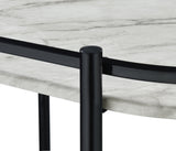 Desiree Rack Bar Cart With Casters Black - Ella Furniture