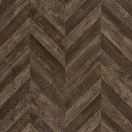Mendoza 2-Door Wine Cabinet Rustic Oak Herringbone And Gunmetal - Ella Furniture
