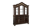 Catalonia Dark Bronze Modern Traditional Solid Wood Upholstered Seat Rectangular Dining Room Set - Ella Furniture