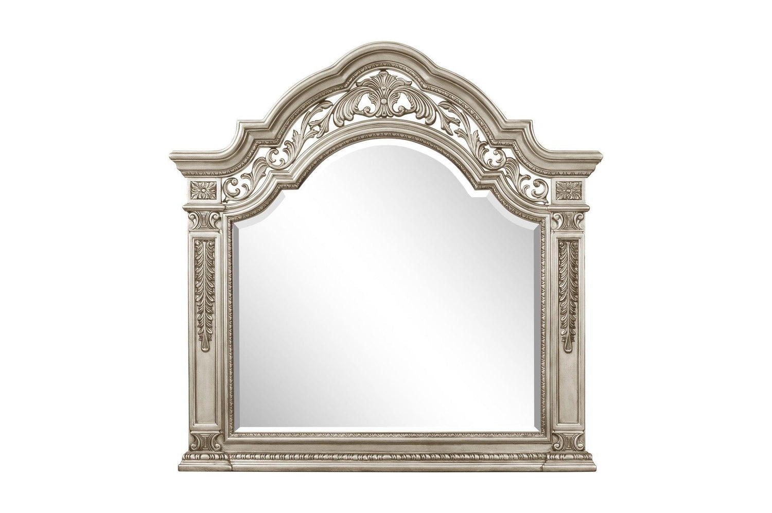 Catalonia Gold Modern Traditional Solid Wood Panel Bedroom Set - Ella Furniture