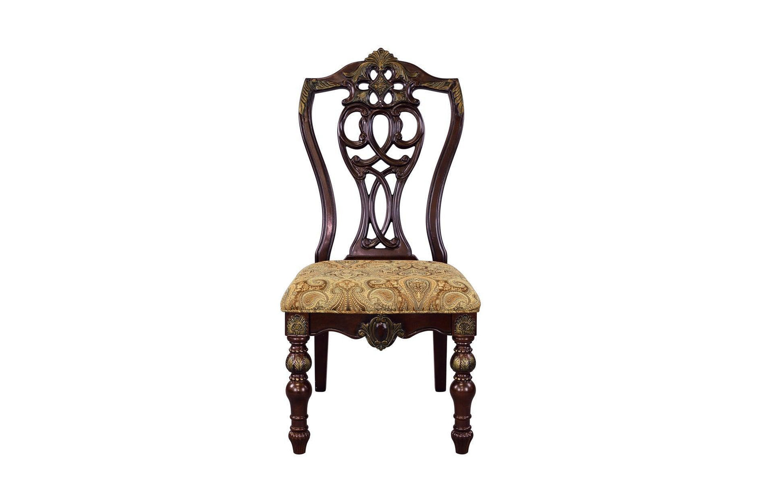 Catalonia Dark Bronze Modern Traditional Solid Wood Upholstered Seat Rectangular Dining Room Set - Ella Furniture