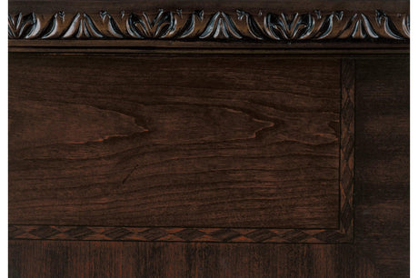 Catalonia Dark Bronze Modern Traditional Solid Wood Upholstered Seat Rectangular Dining Room Set - Ella Furniture