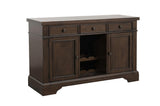 Reid Neutral Modern Solid Wood And Veneers Fabric Upholstered Seat Rectangular Dining Room Set - Ella Furniture