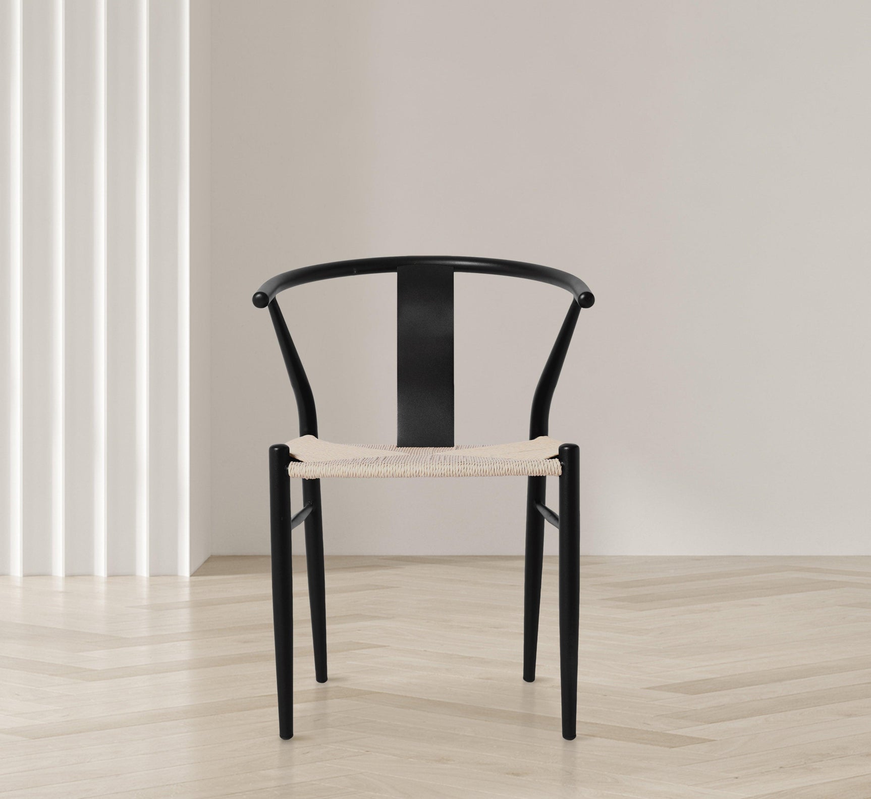 Beck Black Dining Chair - Ella Furniture