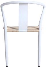 Beck White Dining Chair - Ella Furniture