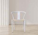 Beck White Dining Chair - Ella Furniture