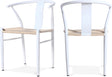 Beck White Dining Chair - Ella Furniture