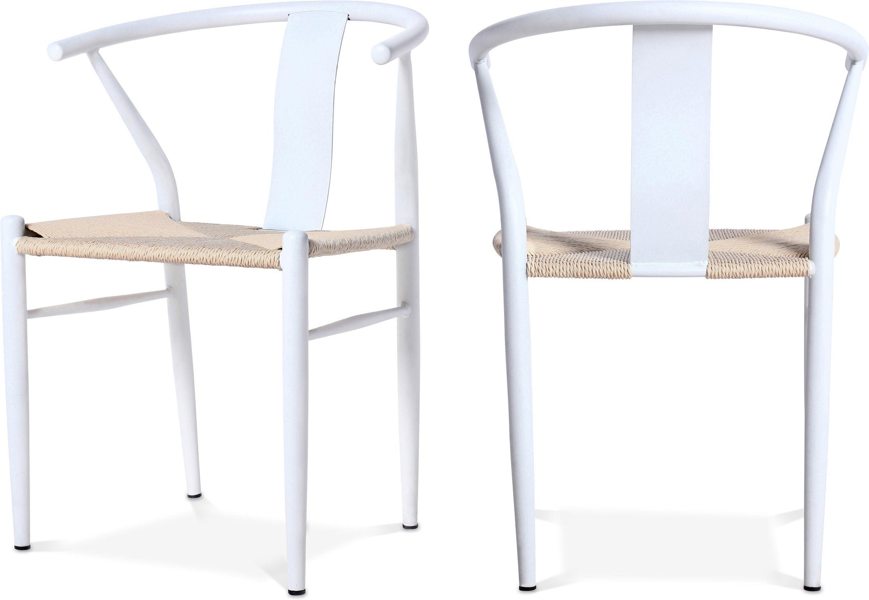 Beck White Dining Chair - Ella Furniture