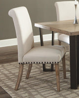 Baney Tufted Upholstered Dining Chair Grey - Ella Furniture