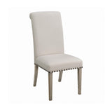 Baney Tufted Upholstered Dining Chair Grey - Ella Furniture