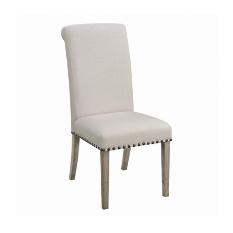 Baney Tufted Upholstered Dining Chair Beige - Ella Furniture