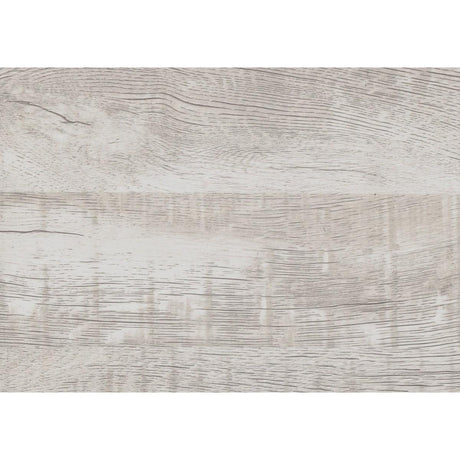 Nashville Antique White And Brown Premium Melamine Board, Engineered Wood Youth Full Panel Bed - Ella Furniture