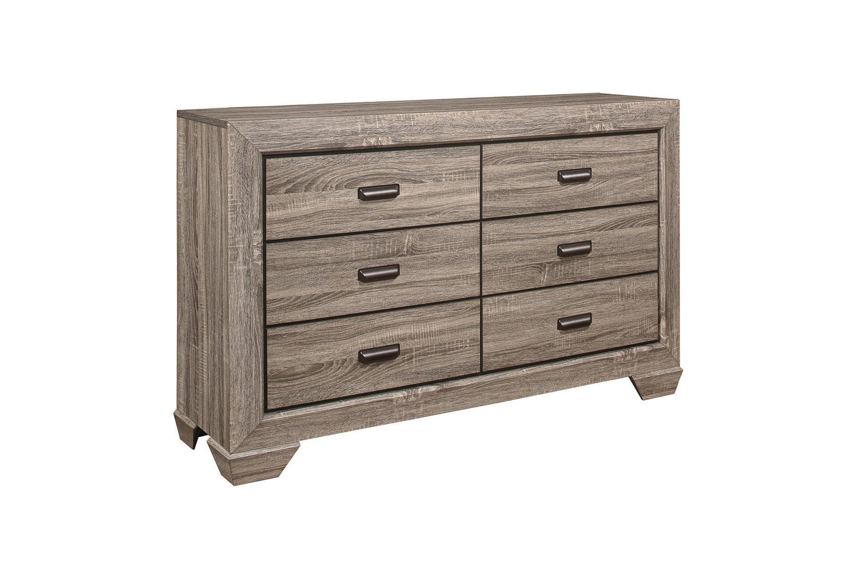 Beechnut Light Contemporary Faux Wood Veneer Wood And Engineered Wood Youth Panel Bedroom Set - Ella Furniture