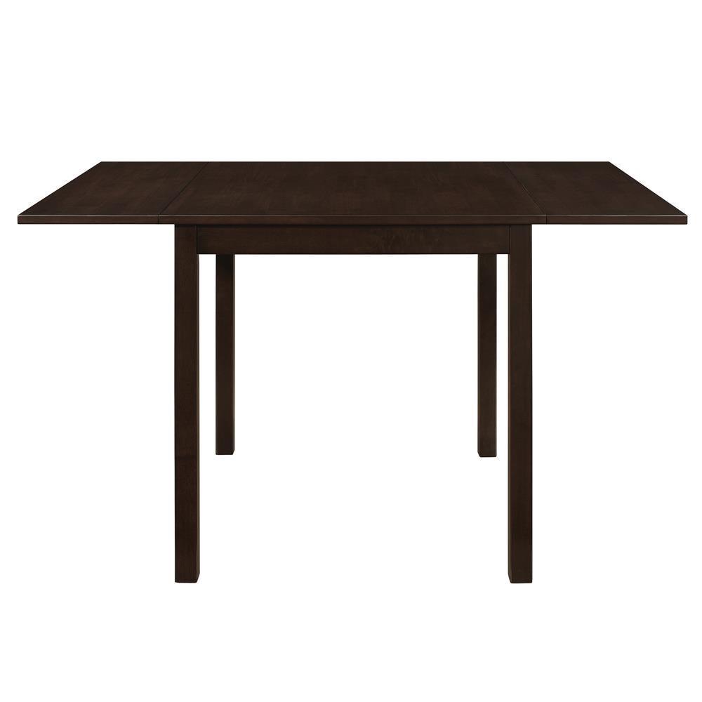 Kelso Rectangular Dining Table With Drop Leaf Cappuccino - Ella Furniture