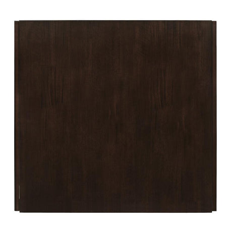 Kelso Rectangular Dining Table With Drop Leaf Cappuccino - Ella Furniture