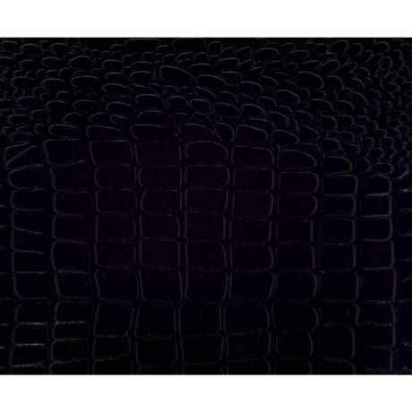 Allura Black Wood And Engineered Wood Faux Leather Upholstered Headboard Tufted Full Bed, LED - Ella Furniture
