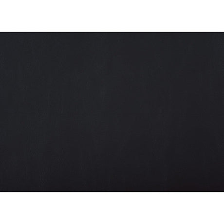 Allura Black Wood And Engineered Wood Faux Leather Upholstered Headboard Tufted Full Bed, LED - Ella Furniture