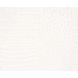 Allura White Wood And Engineered Wood Faux Leather Upholstered Headboard Tufted Full Bed, LED - Ella Furniture