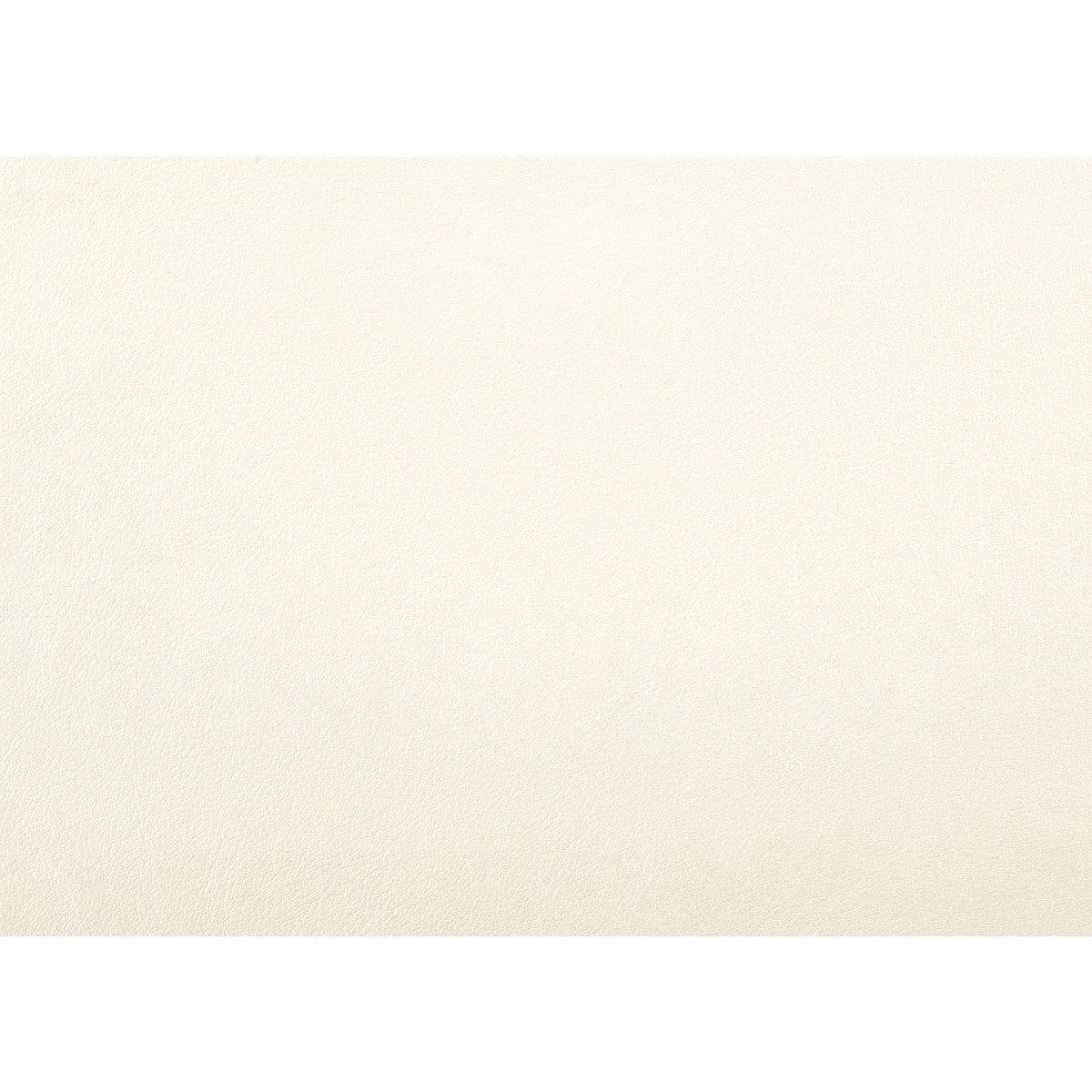 Allura White Wood And Engineered Wood Faux Leather Upholstered Headboard Tufted Full Bed, LED - Ella Furniture