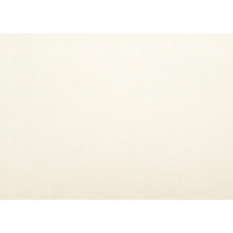 Allura White Contemporary Wood And Engineered Wood Faux Leather Upholstered Tufted LED King Bed - Ella Furniture