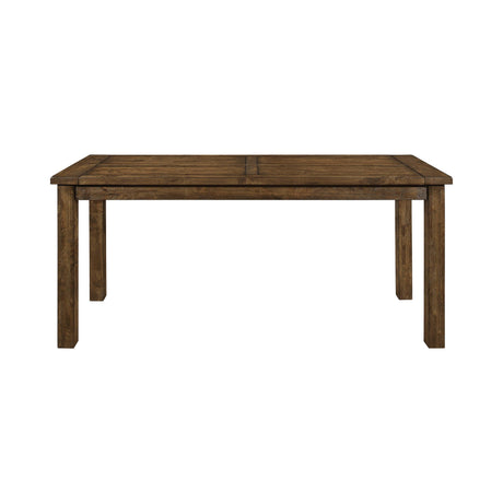 Coleman Rustic Golden Brown Rectangular Counter Height Set - Ella Furniture
