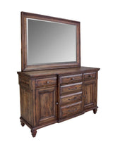 Avenue 6-Drawer Server Vintage Dark Pine - Ella Furniture