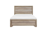Lonan Rust Melamine Laminate Modern Contemporary Solid Pine Wood Panel Bedroom Set - Ella Furniture