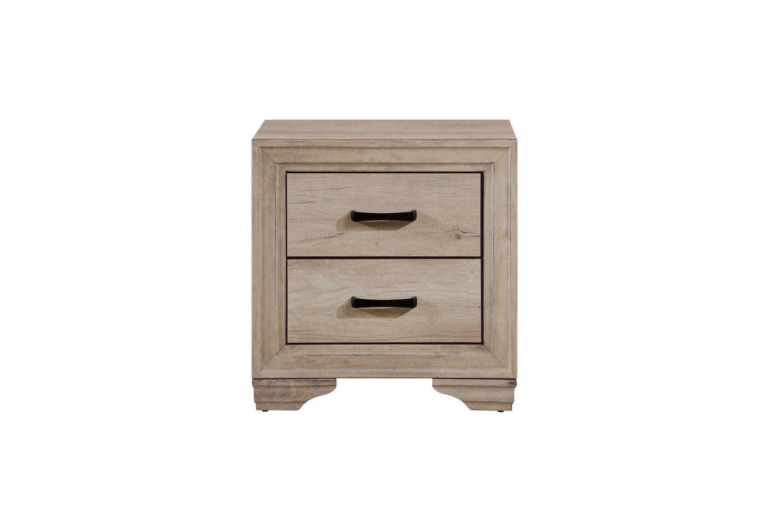 Lonan Rust Melamine Laminate Modern Contemporary Solid Pine Wood Panel Bedroom Set - Ella Furniture