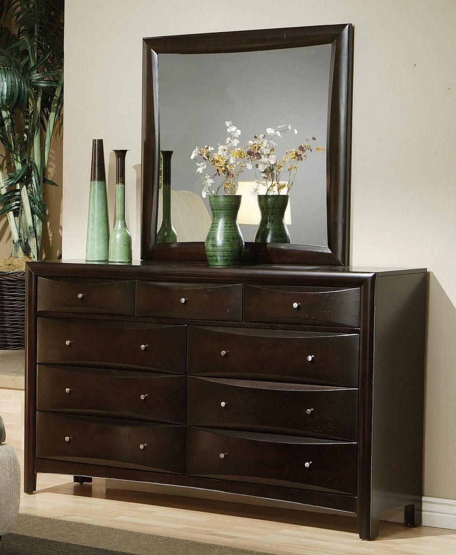 Phoenix 6-Drawer Chest Deep Cappuccino - Ella Furniture