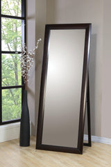 Phoenix Square Dresser Mirror Deep Cappuccino - Ella Furniture