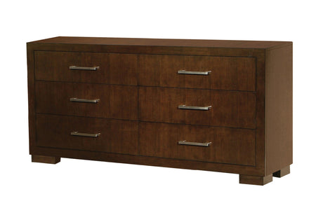 Jessica Queen Bed With Storage Headboard Cappuccino - Ella Furniture