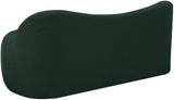 Flair Green Boucle Fabric Bench - Ella Furniture