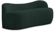 Flair Green Boucle Fabric Bench - Ella Furniture