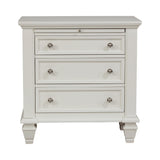 Sandy Beach Rectangular Mirror White - Ella Furniture